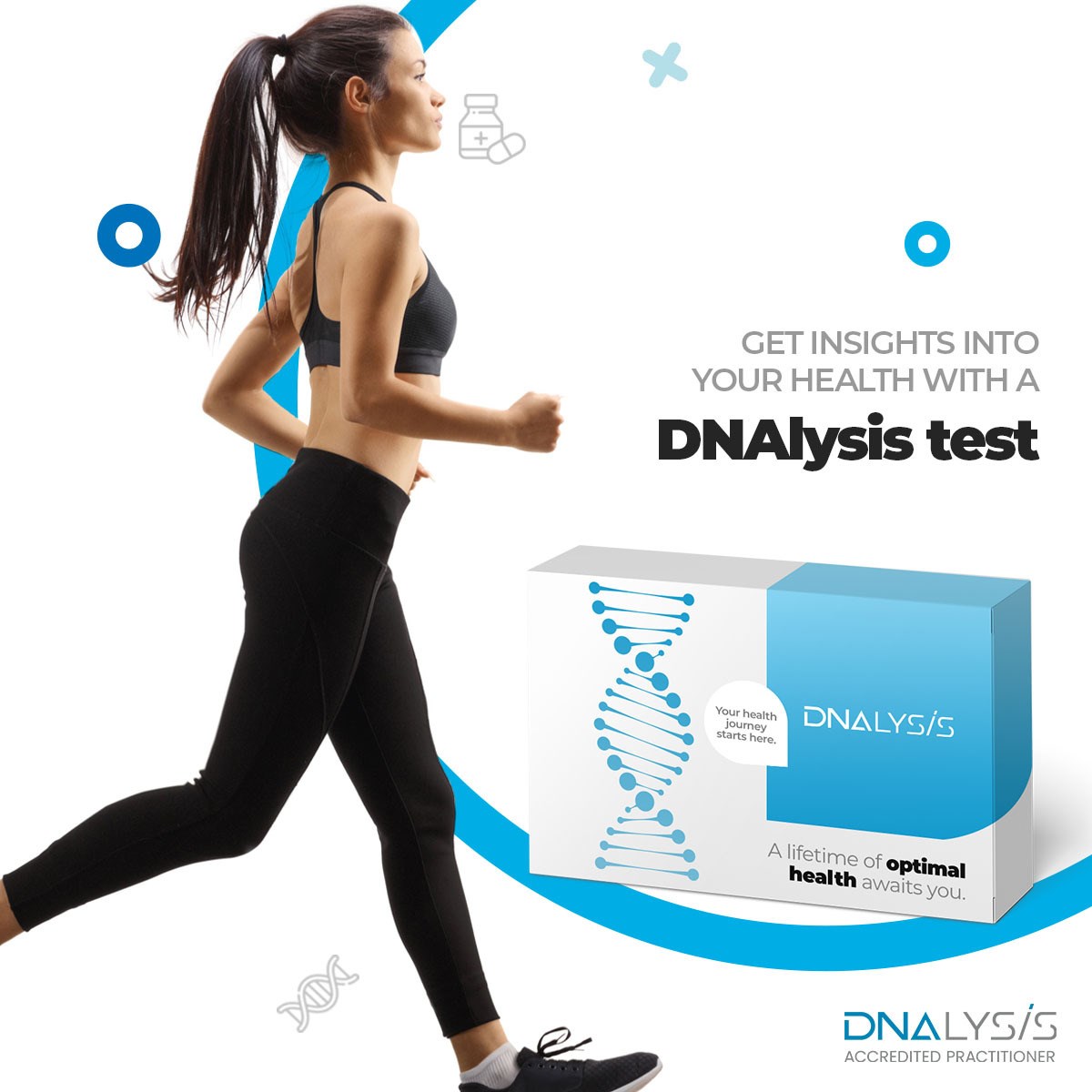 With a test from DNA Driven Wellness, we give you the insight that you need to transform your health